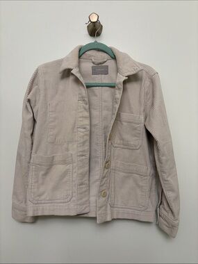 Everlane Cotton Corduroy Jacket in Cream